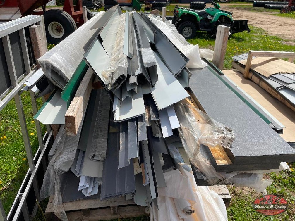 Crate of Sheet Metal Trim