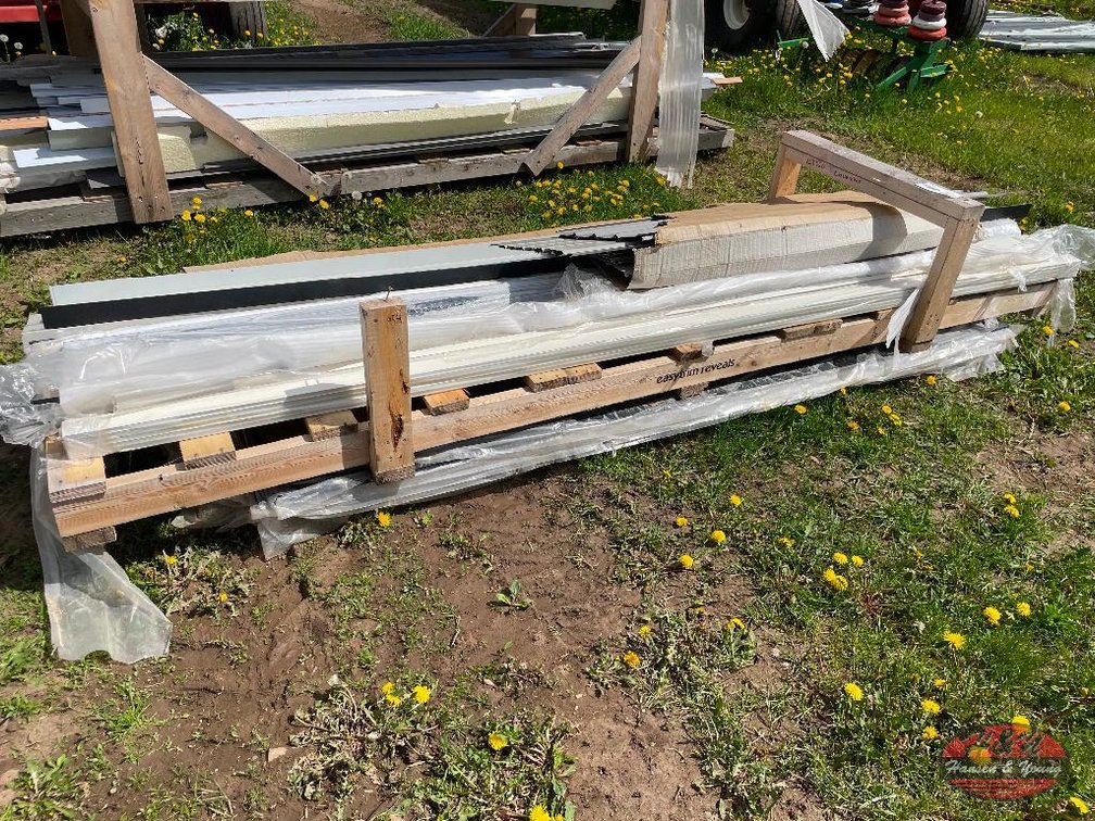 Pieces of Seamless Siding & Trim