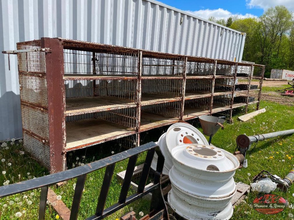 Heavy Wire Storage Rack - 25'x3'10''x5'6''