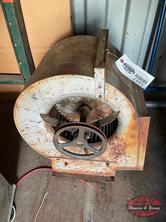 Caged Blower Fan