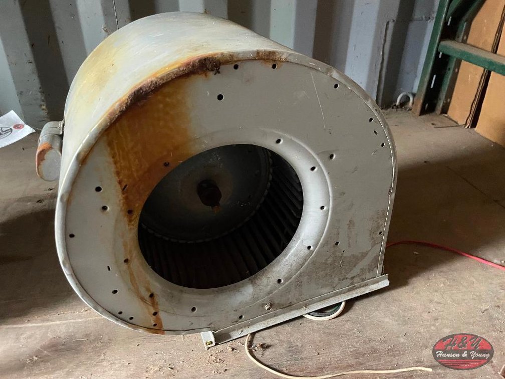 Caged Blower Fan