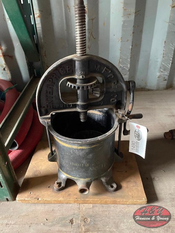 Vintage Enterprise Sausage Stuffer
