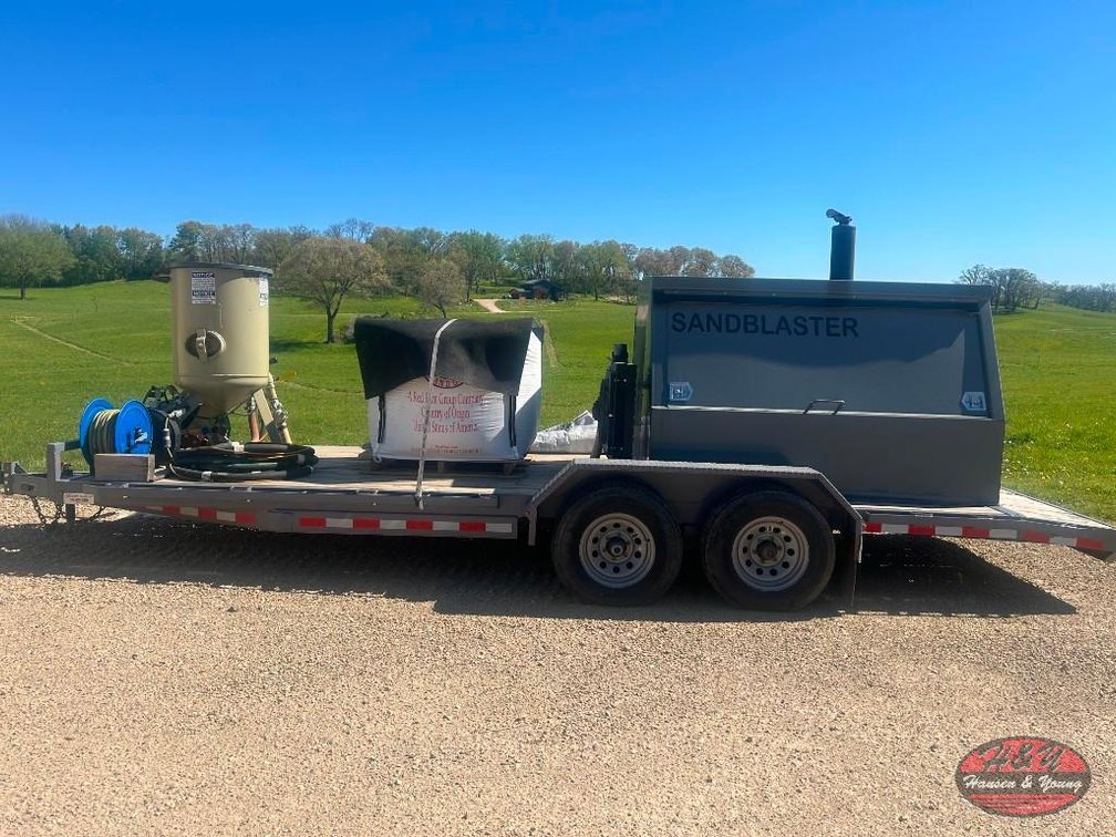 2022 Crawley Creek Trailers Portable Sandblasting Trailer - Viroqua, WI