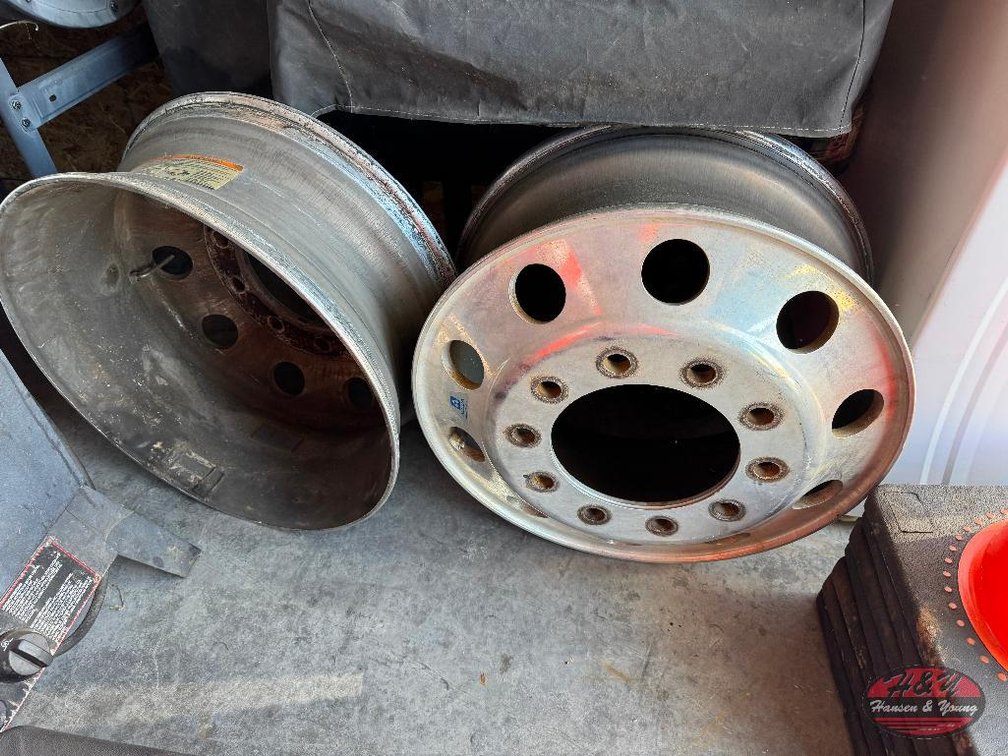2 Alum 22.5 Rims - Chippewa Falls
