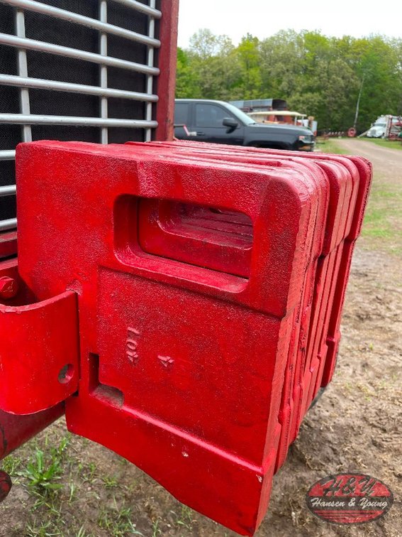 (8) IH Style Suitcase Weights - Prairie Farm, WI
