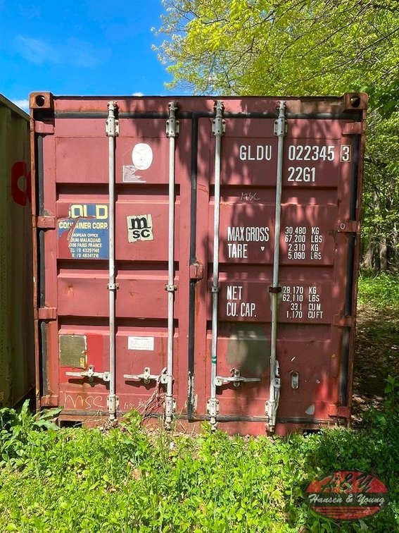 20' Cube Container - #GLDU-0223453 - Used