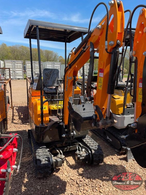Mini FT5J Excavator - Orange