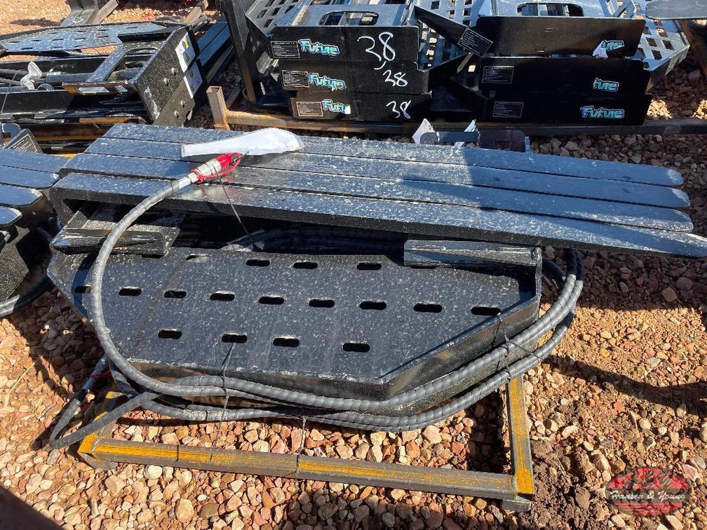 Side Shift Fork - To Fit Skidsteer Loader
