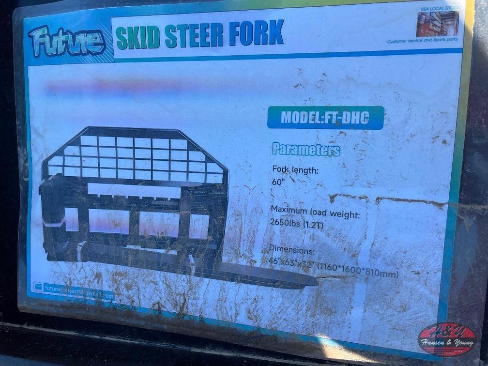 Skidsteer Fork - To Fit Skidsteer Loader