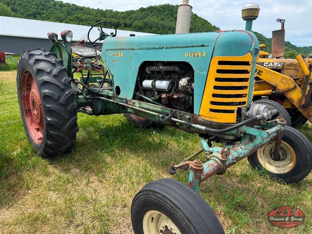Oliver Super 88 Tractor  -  Alma, WI