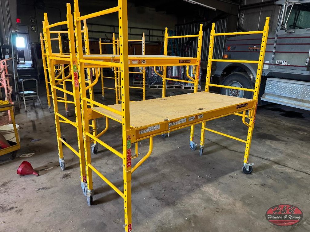 (2) New Metaltech Work Stations