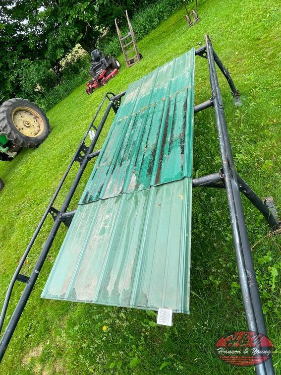 Green Pole Barn Steel