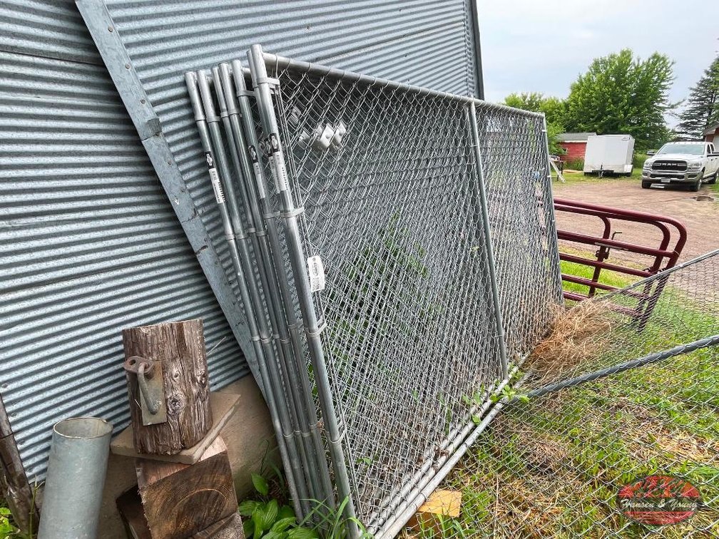 (7) 6'x10" Chain Link Fence Panels