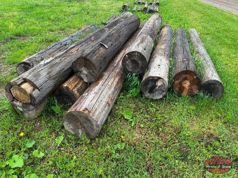 Wood Highline Poles