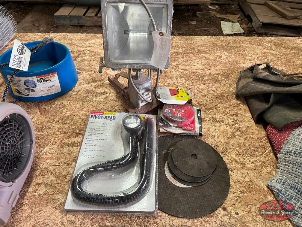 Lights and Cutting Wheels