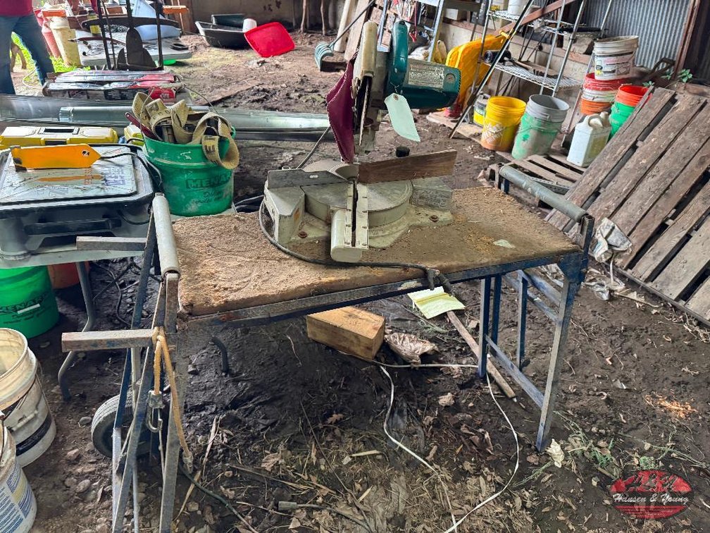 Miter Saw and Stand