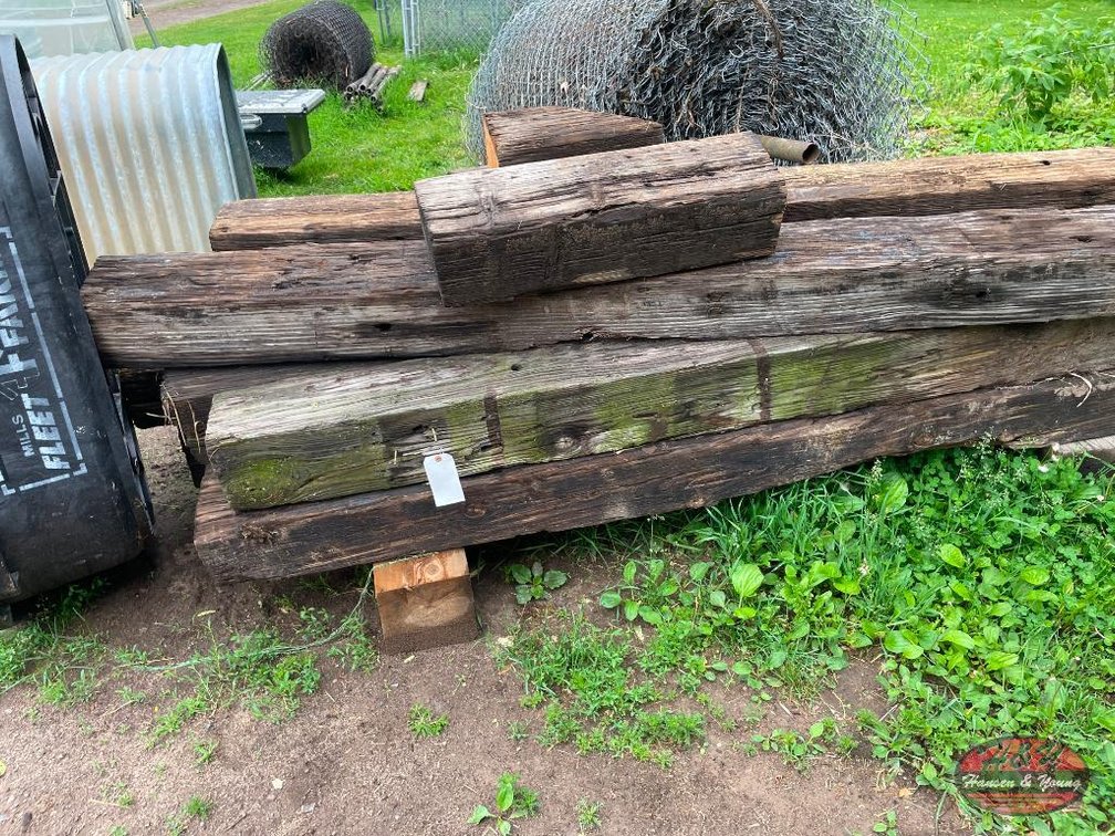 Pile of Railroad Ties