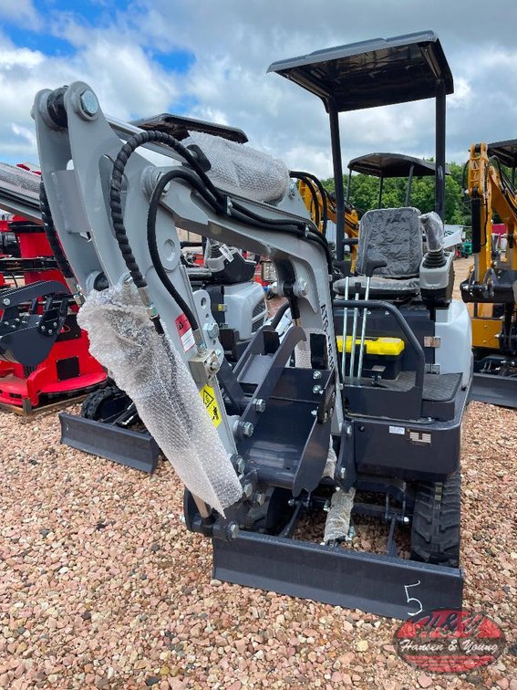 Mini ATS-ME18 Excavator - Gray
