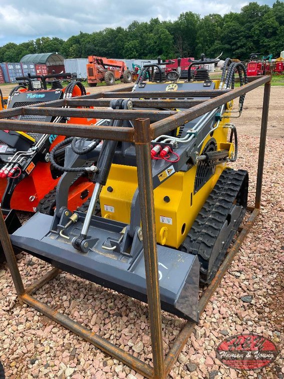 Ride-On Skidsteer Loader - Yellow