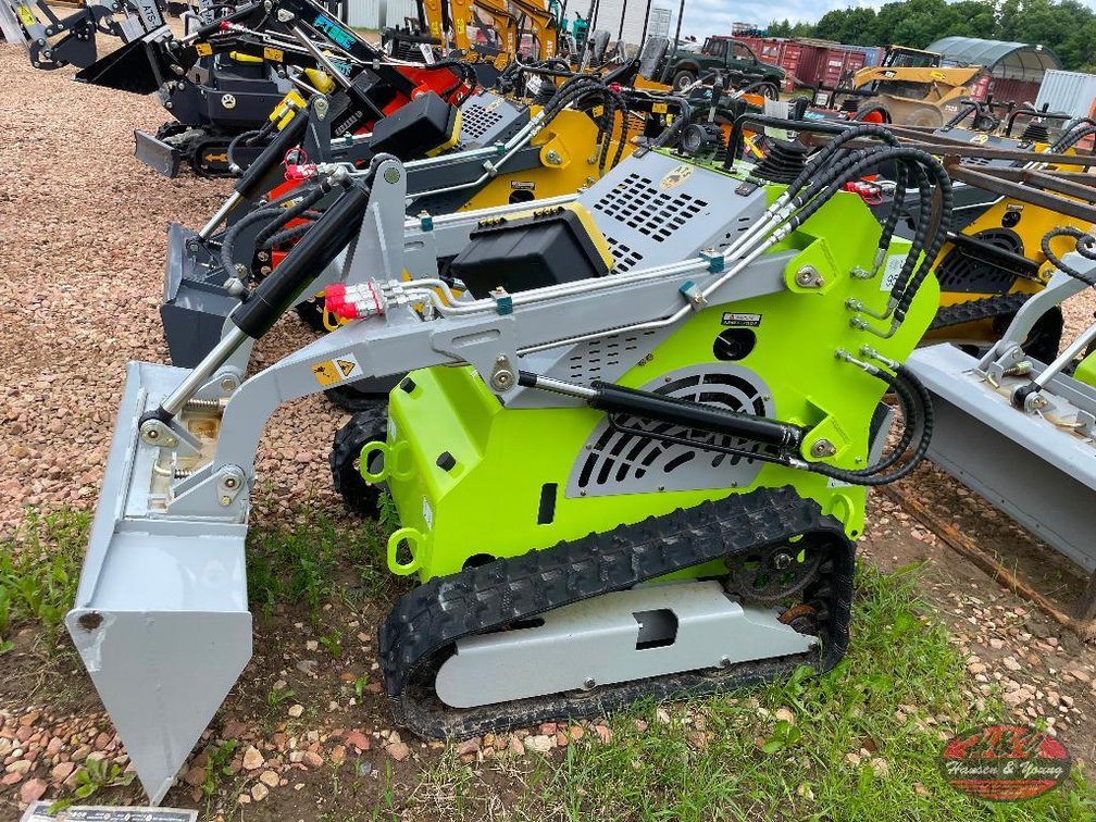 Ride-On Skidsteer Loader - Green/Grey
