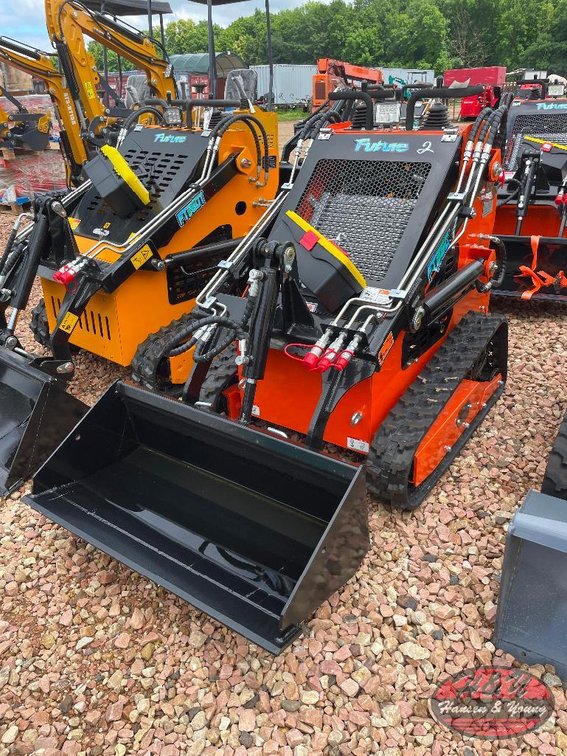 Ride-On Skidsteer Loader - Orange