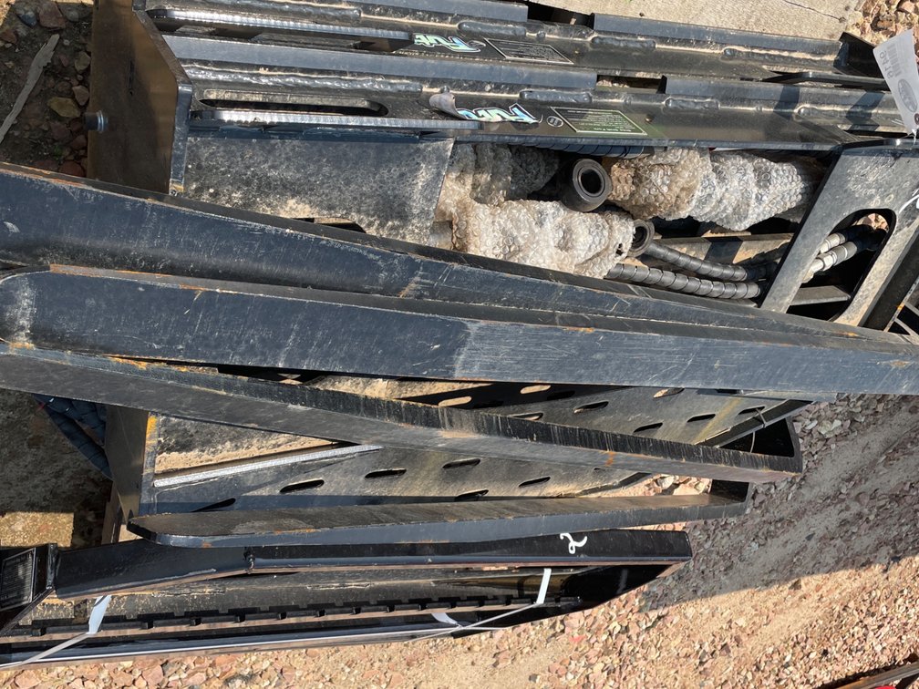 Side Shift Fork - To Fit Skidsteer Loader