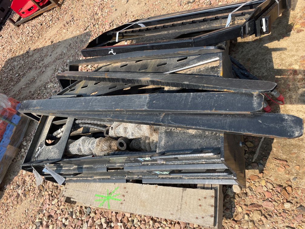 Side Shift Fork - To Fit Skidsteer Loader