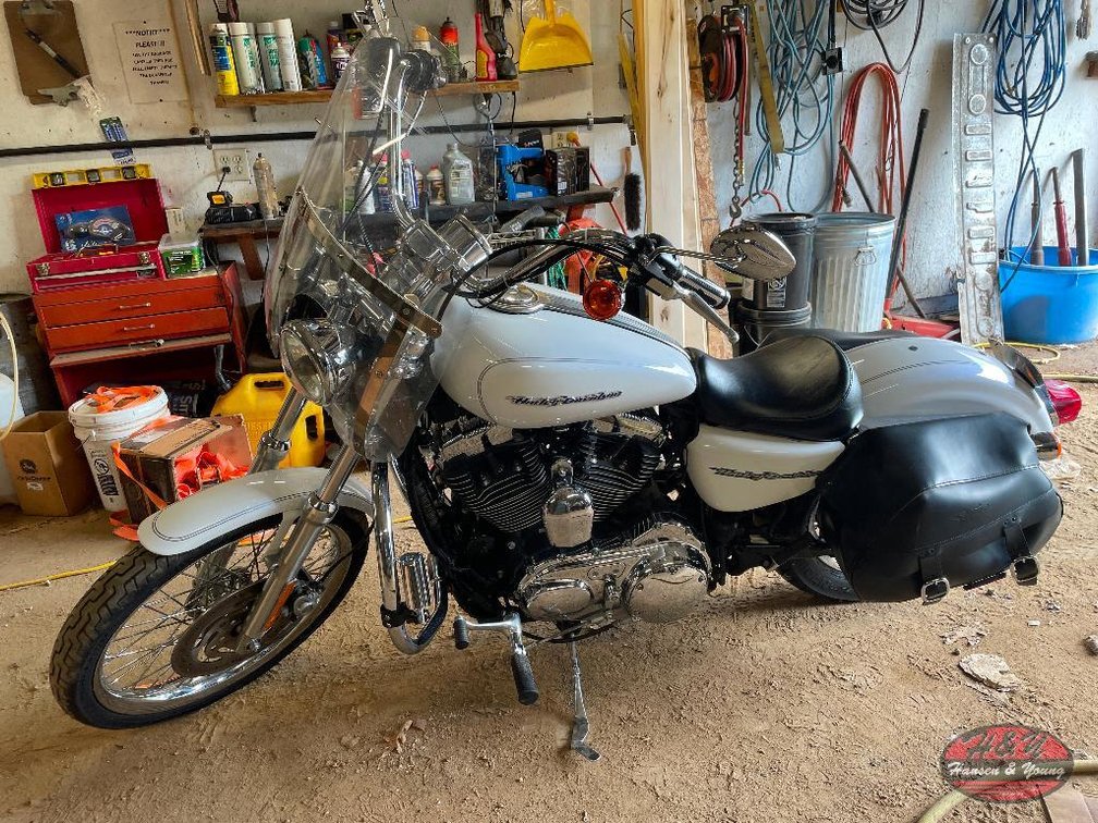 2006 Harley-Davidson XL1200C Motorcycle, VIN # 1HD1CGP166K452159