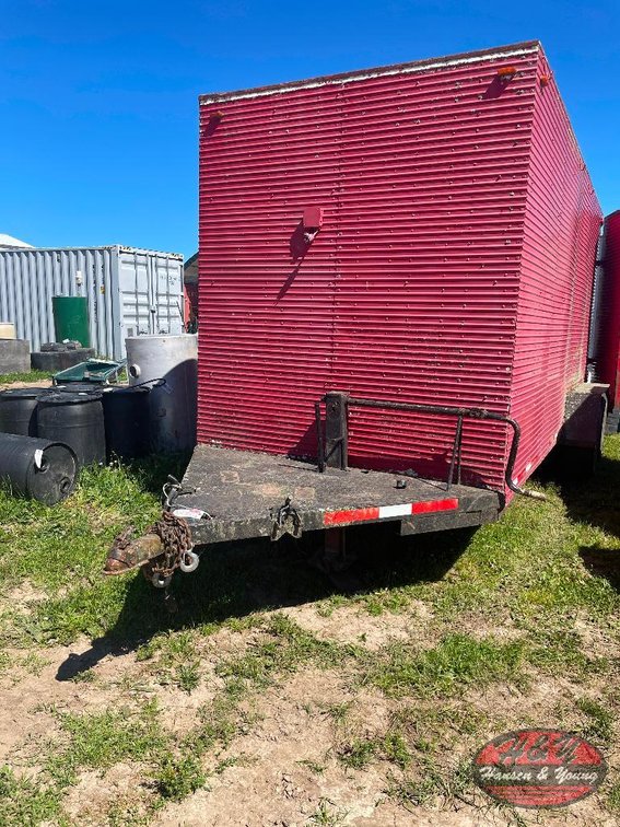 Enclosed Trailer w/ All Content - 77''x190''x86''