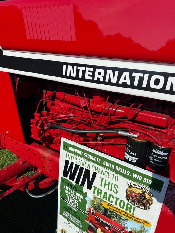 Image for WIN ME! 1975 International Harvester 1066 Black Stripe
