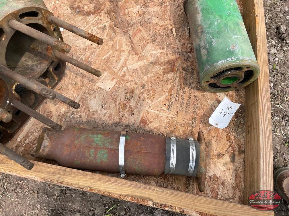 John Deere G Lower Radiator Pipe
