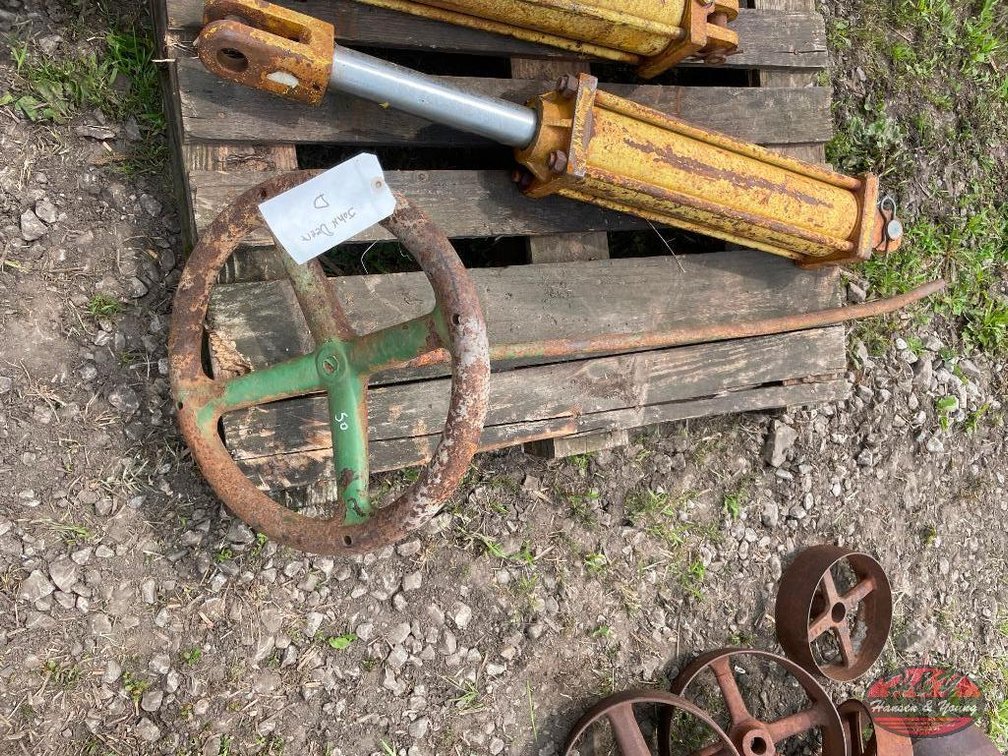 John Deere D Steering Wheel and Shaft