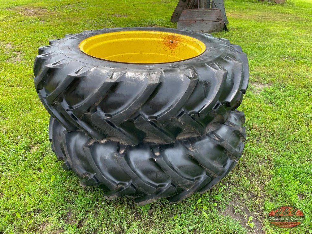 Pair of 18.4x38 Tires and Rims