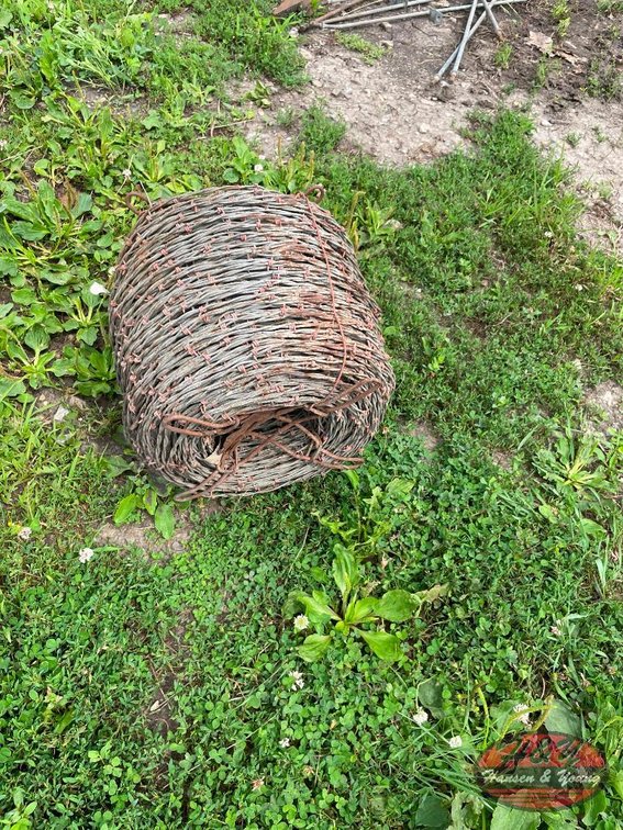 New Roll of Barb Wire