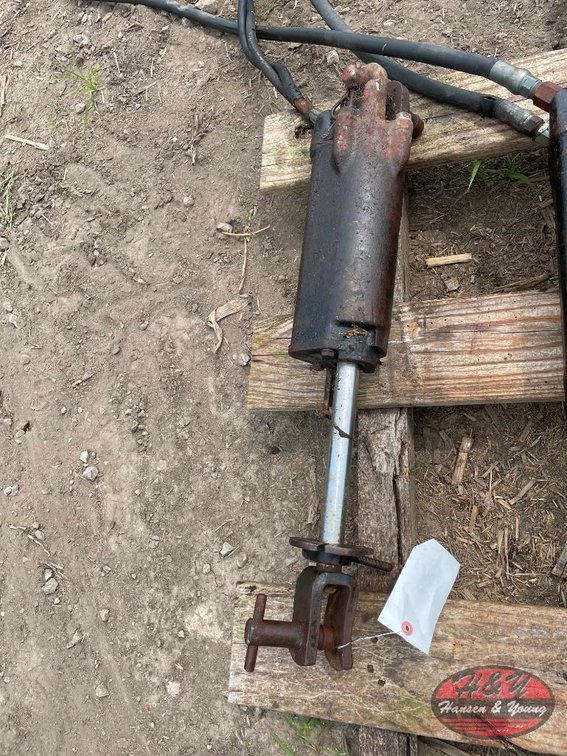 Black John Deere Hydraulic Cylinder