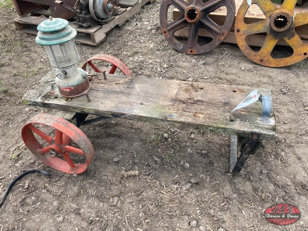 Hit and Miss Engine Cart