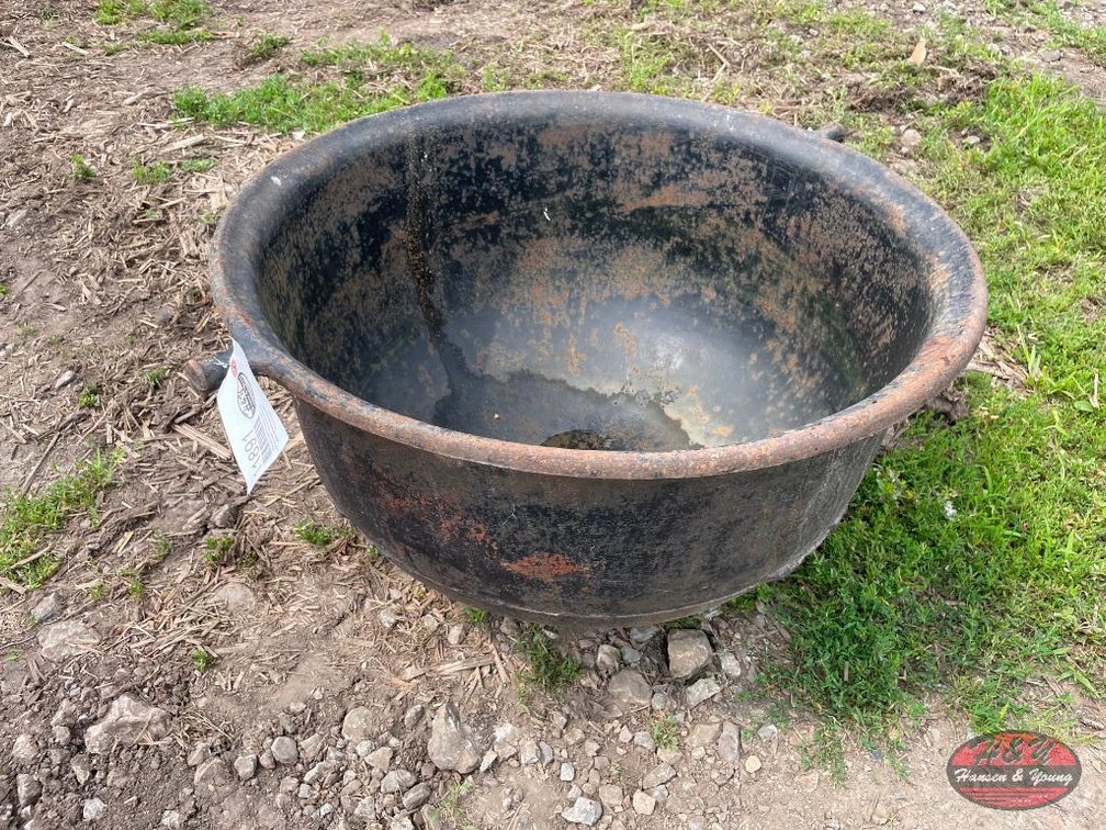 Large Cast Iron Kettle