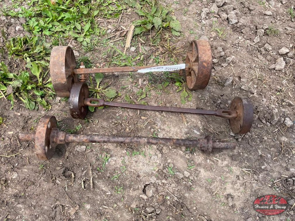 Small Steel Wheels and Axles