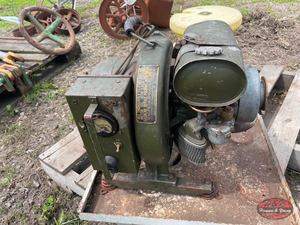 Vintage Military Generator