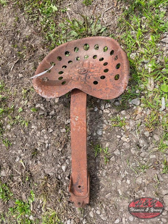 Steel Implement Seat