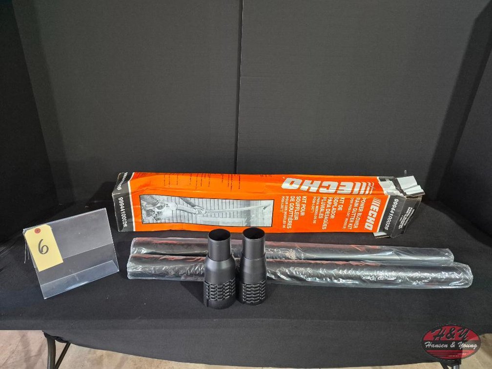 New Open Box ECHO Posi-Loc Rain Gutter Cleaning Kit (attachment for Posi-loc models) Model # 99944100026