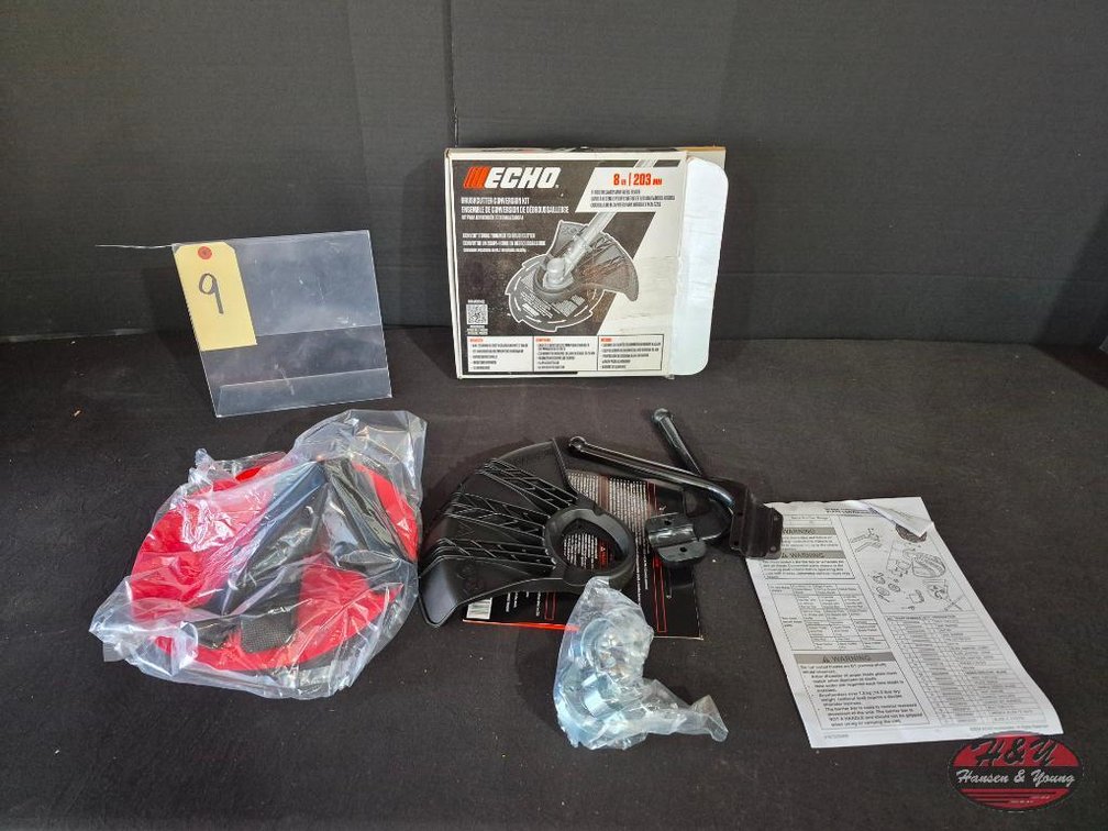 New Open Box Echo Brush Cutter Conversion Kit 8" 8 Tooth Grass and Weed Blade Part # 99944200422