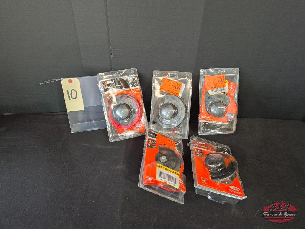 Open Package Echo SRM Echomatic Pro Trimmer Replacement Heads x 5 Model # 21560031