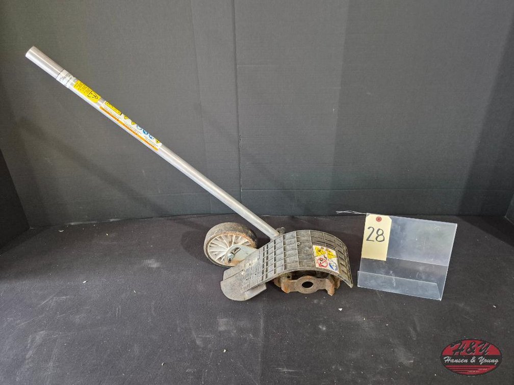 Used Echo Adjustable Depth Bed Redefiner Attachment for Echo Pro Attachment Series for Edge Shaping Garden Beds Model # 99944200465