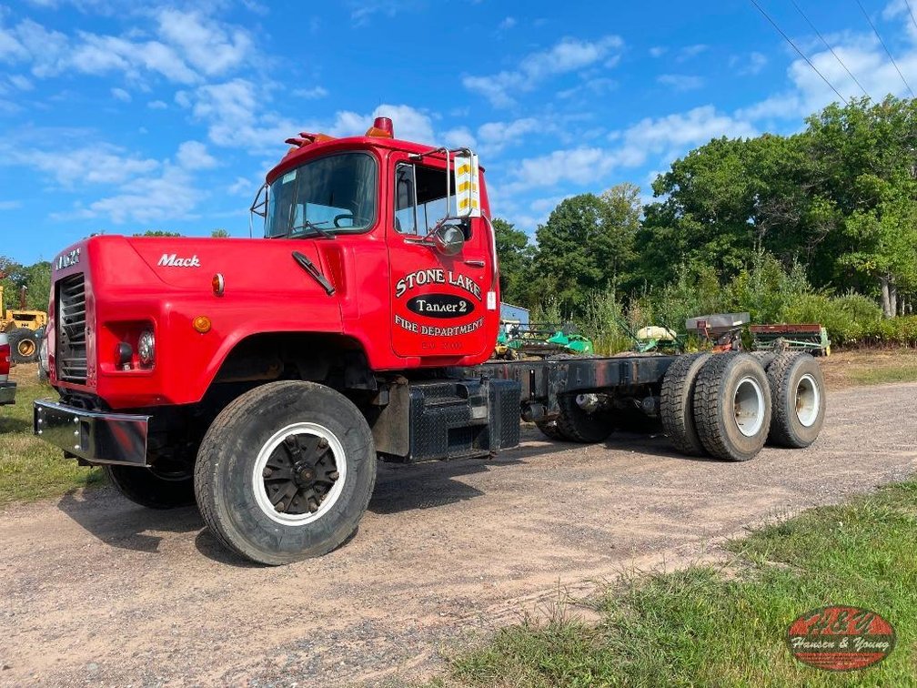 Image for Stone Lake Fire Department 1991 Mack Truck