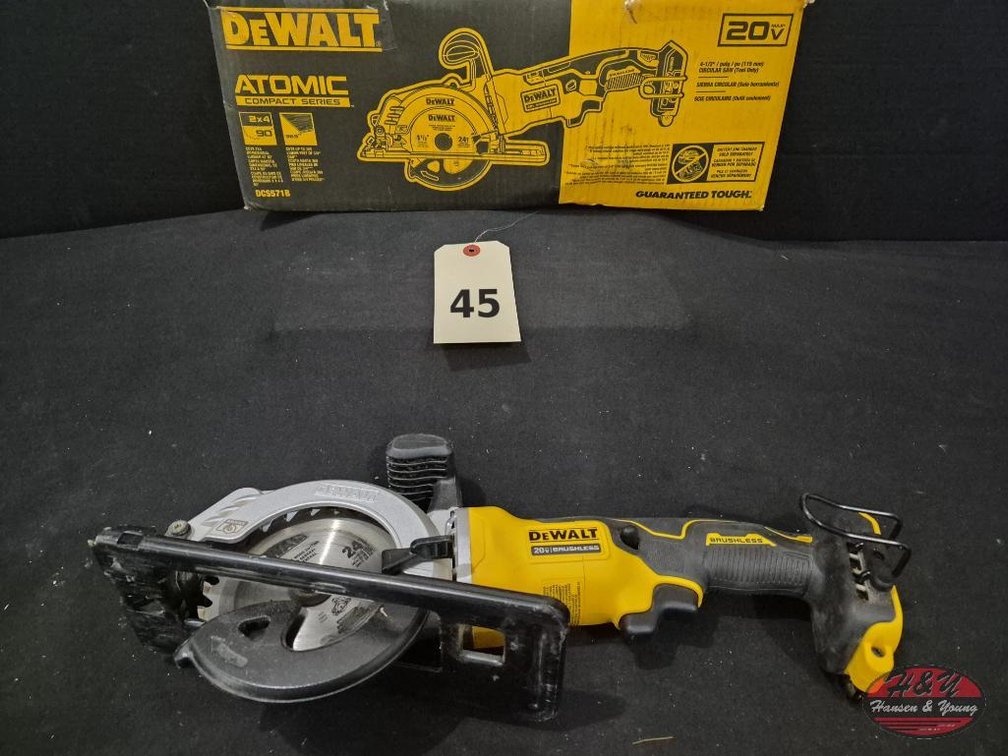 TESTED DeWalt ATOMIC 20V 4-1/2 in. Circular Saw