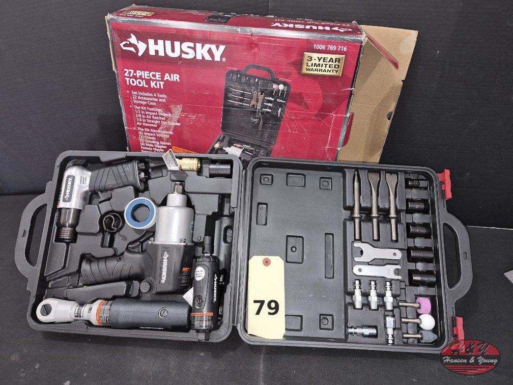 NEW Husky 4-Piece Air Tool Kit