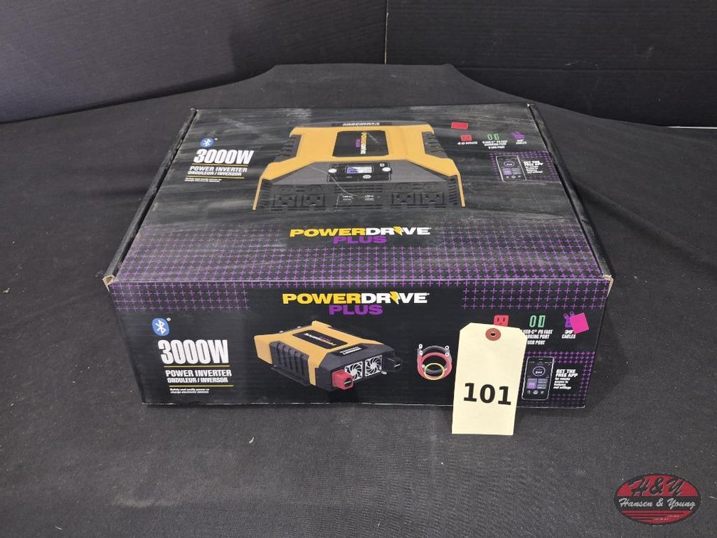 NEW PowerDrive 3000-Watt Power Inverter PWD3000P