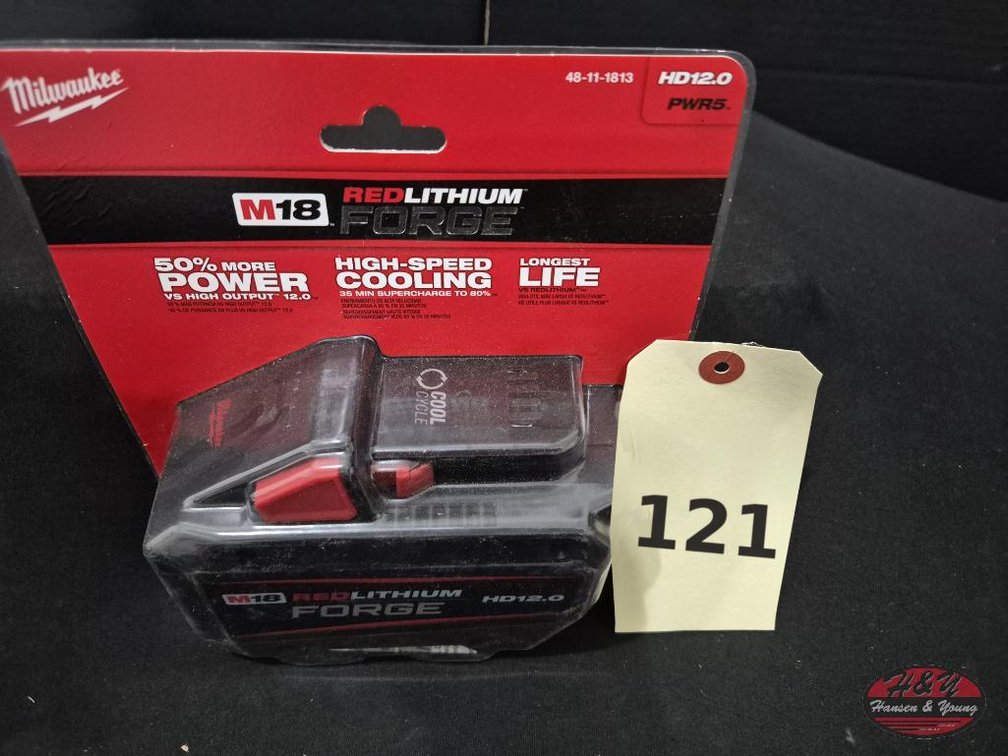 NEW Milwaukee M18 FORGE 12.0Ah Battery 48-11-1813