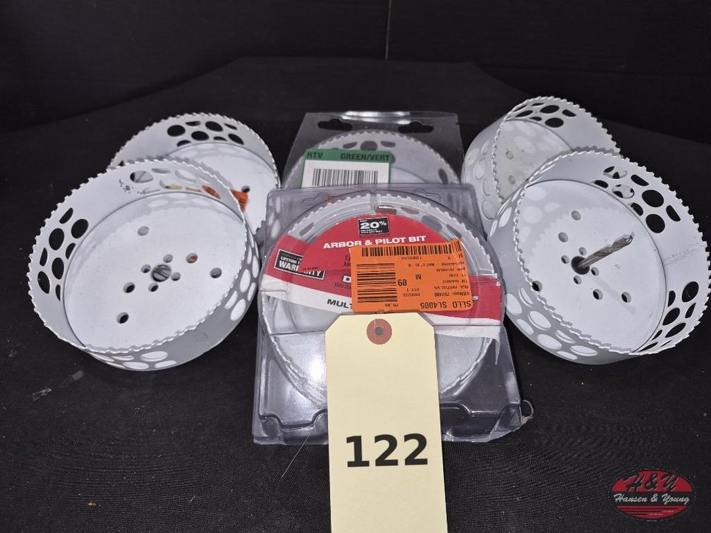 (6) Milwaukee 6 in. Hole Dozer Hole Saws